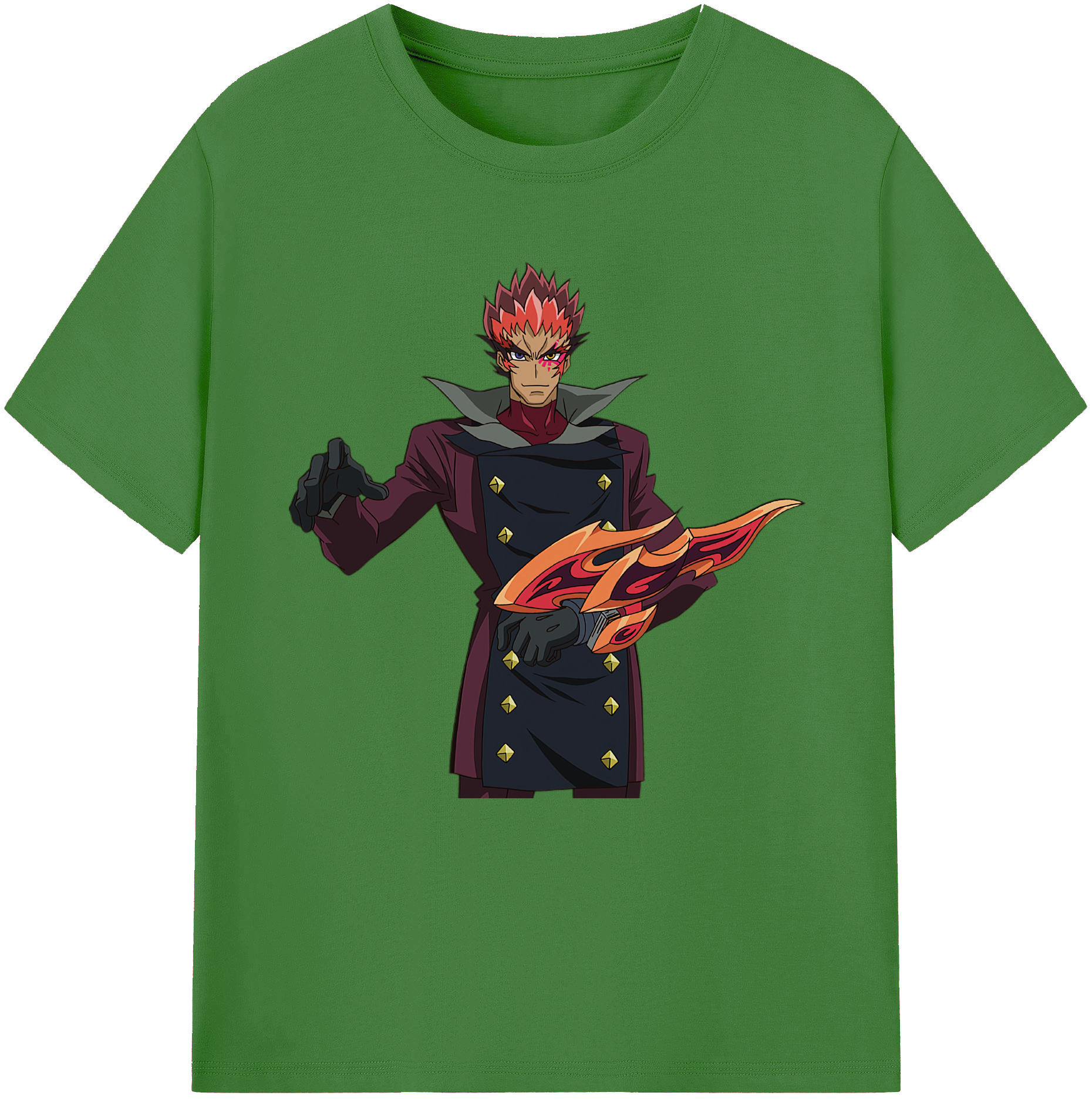 （画像用） 遊☆戯☆王 Yu-Gi-Oh! レディースカジュアルプリントTシャツ（綿100％）